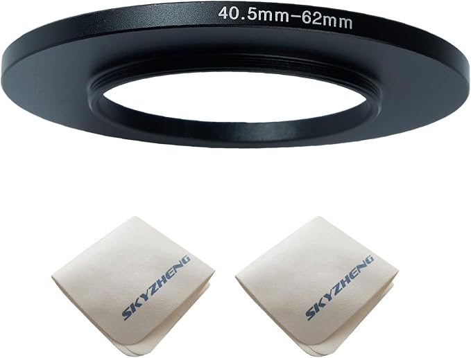 40.5mm Lens to 62mm Camera Lens Adapter 40.5mm to 62mm Step Up Ring Adapter Ring by SKYZHENG