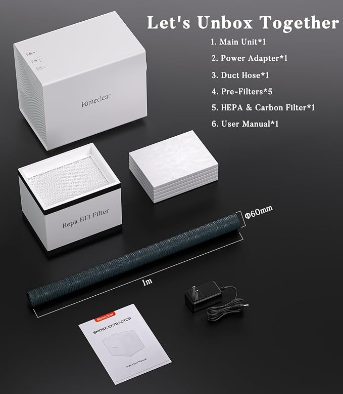 FumeClear FC-2001X Fume Extractor - Image 7
