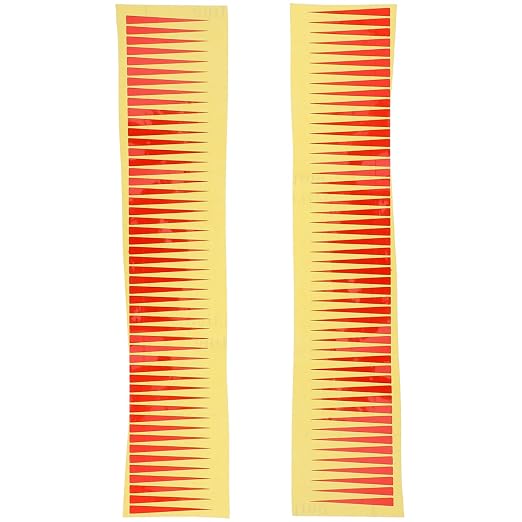 GLEAVI Reflective Waterproof Pressure Gauge Indicator Stickers 100-Pack - Image 9