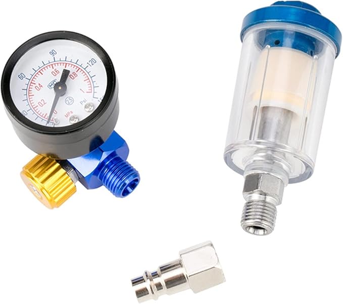 Sand Blaster Spray Gun Air Regulator in-line Trap Filter Tool Automobil Spray by Unknown