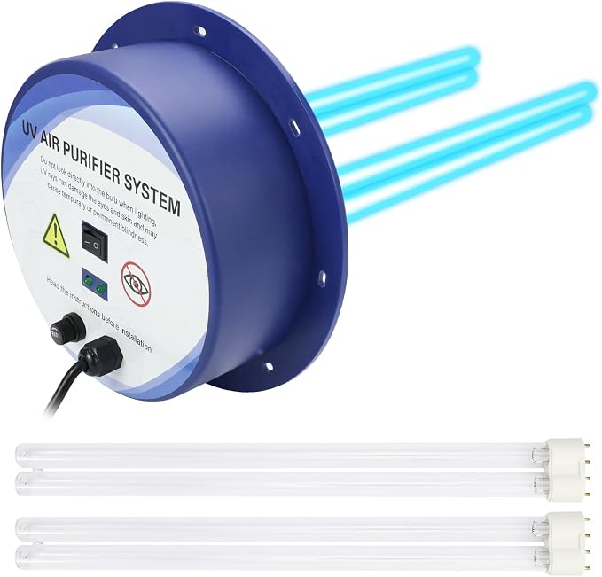 HVAC UVC Light Air Purifier 72W System - Image 9