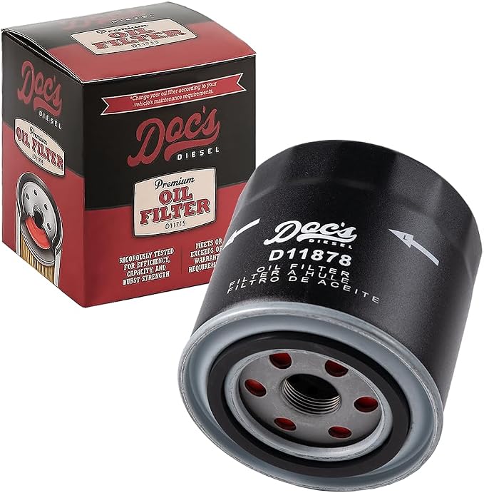 Doc's Diesel Oil Filter D11878 | Compatible by DocsDiesel
