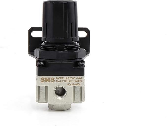 SNS Air Pressure Regulator Female Thread 1/8 NPT 0-150 PSI Adjustable, - Image 4