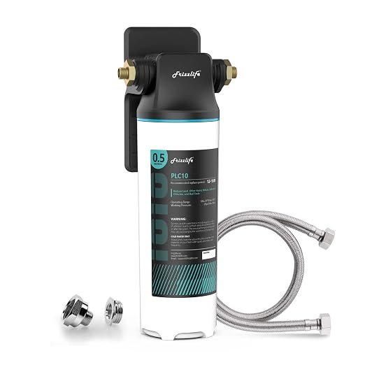 Frizzlife SW10 Under Sink Water Filter System, NSF/ANSI 53&42 Certified by FRIZZLIFE