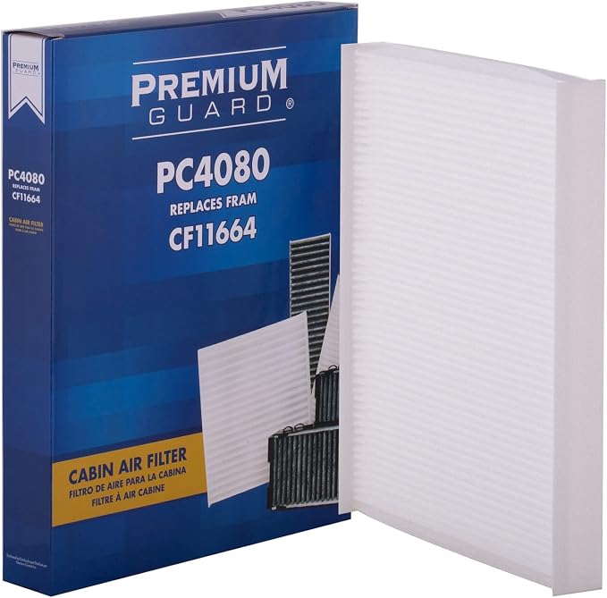 PG PC4080 Cabin Air Filter | Fits 2011-2015 Kia Sorento 2.4L; 2011-2013 Sorento by PremiumGuard
