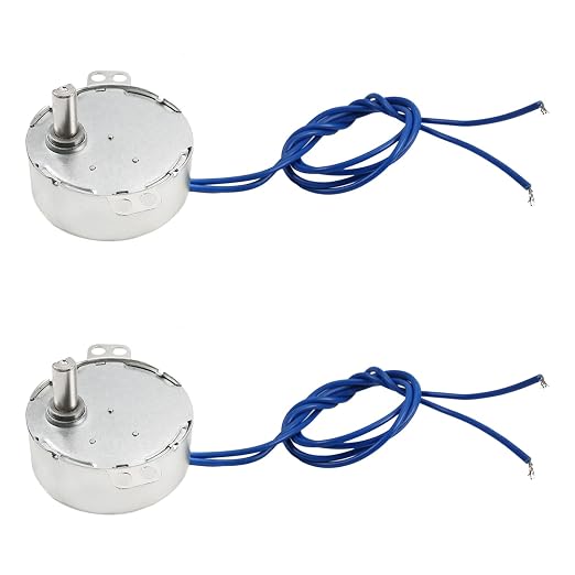 Fielect 2Pcs Synchronous Motor AC 110V 60-70RPM Turntable Motor CW/CCW by Fielect