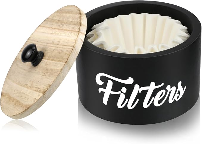 Wooden Coffee Filter Holder by Essovee