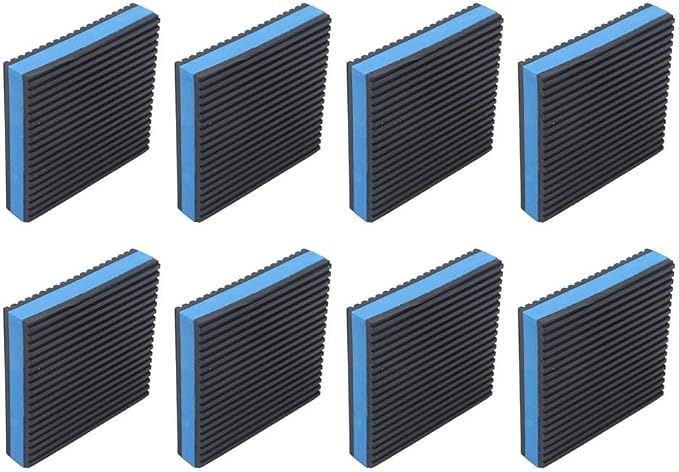 8-Pack Anti Vibration Pads 4X4 Inch by Unknown