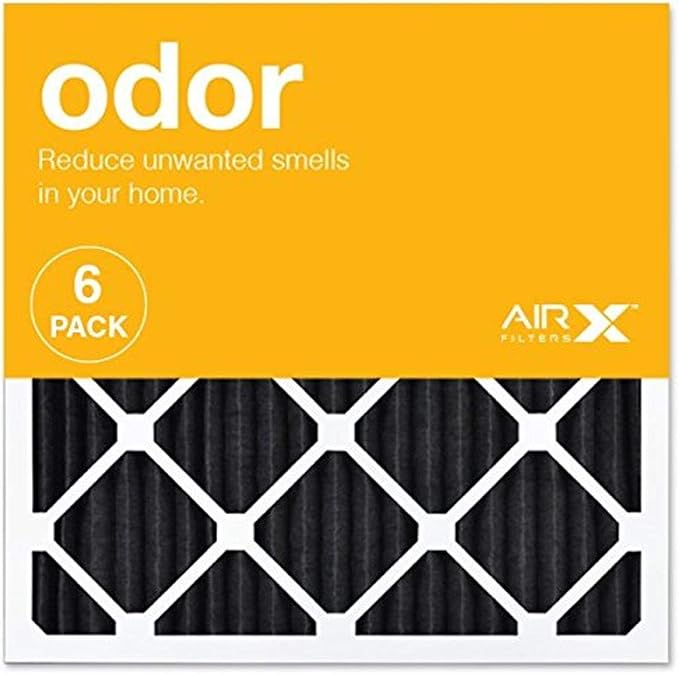 AIRx ODOR 20x20x1 MERV 7 Carbon Pleated Air Filter by AIRXFILTERSWICKEDCLEANAIR