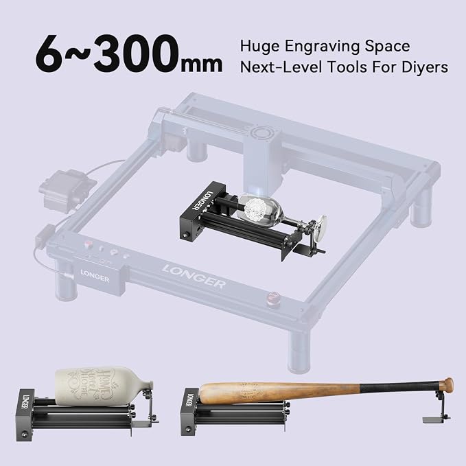 Longer Laser Engraver Rotary Roller - Image 6