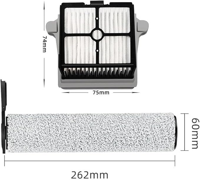 Steam Main Brush Filter Wet Dry Vacuum Cleaner Floor Scrubber Parts, compatible - Image 3