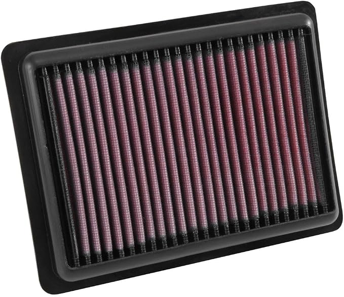 K&N Engine Air Filter: Reusable, Clean Every 75, 000 Miles, Replacement Car Air by KNEngineeringInc