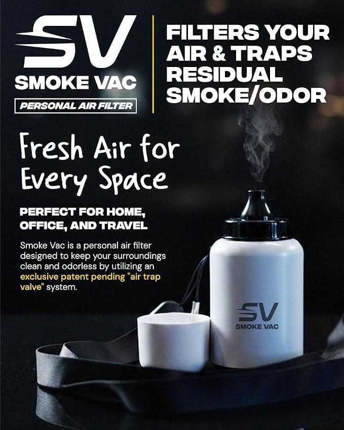 SmokeVac Handheld Personal Air Filter - Image 2