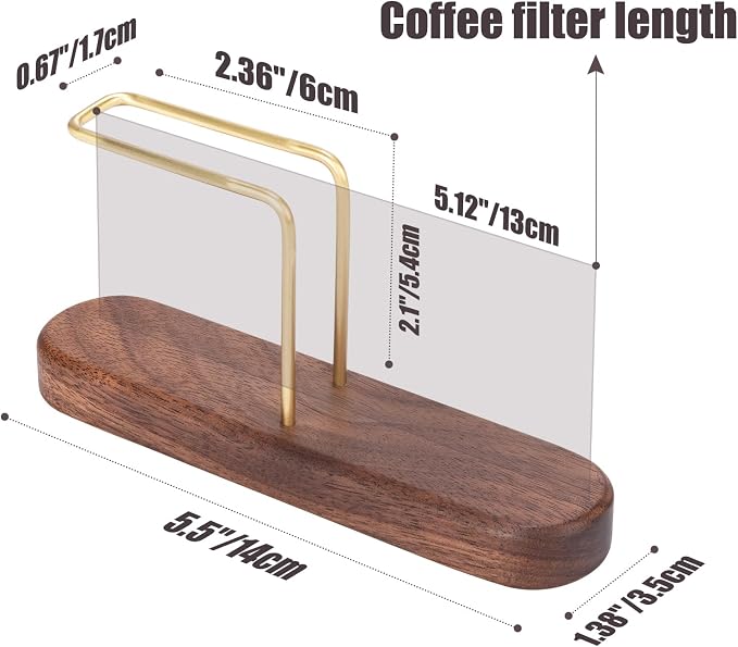 Cone Coffee Filter Holder, Stand Coffee Filter Storage, Coffee Filter Container - Image 5