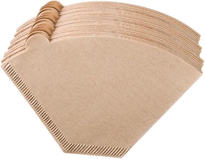 200pcs Unbleached Coffee Filter Papers by COOLHIYA