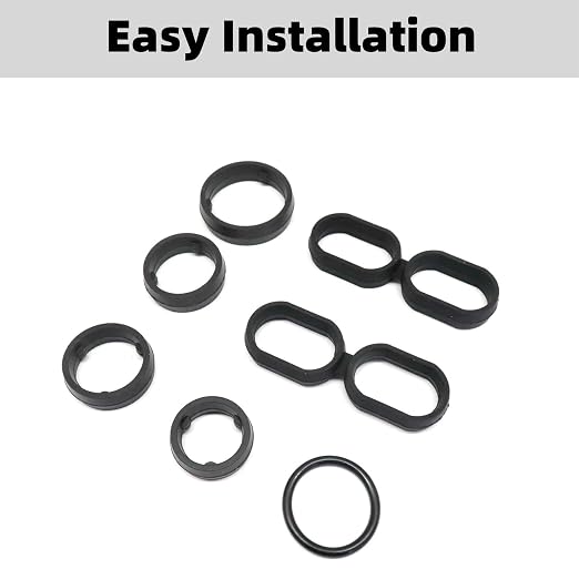Engine Oil Filter Housing O Ring Seal Kit 68191356AA Replacement - Image 3