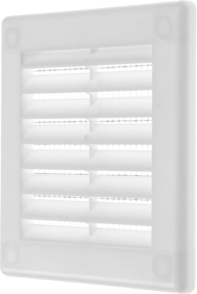 Vent Systems 4'' x 4'' Inch White Soffit Vent Cover - Image 8