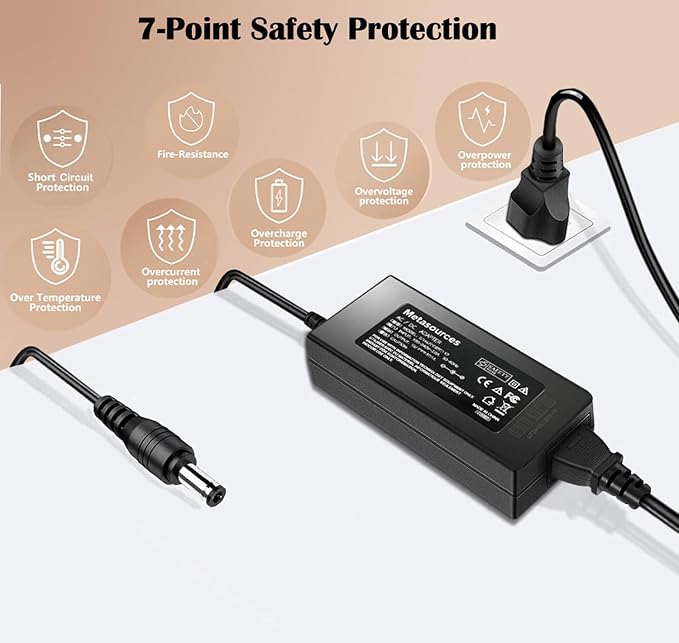AC/DC Adapter Compatible with Dr. Mercola Home Pure Clear PC-AP2000 PCAP2000 - Image 4