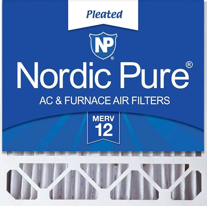 Nordic Pure 20x20x5 Honeywell/Lennox Replacement MERV 12 Air Filter 1 Pack by NordicPure
