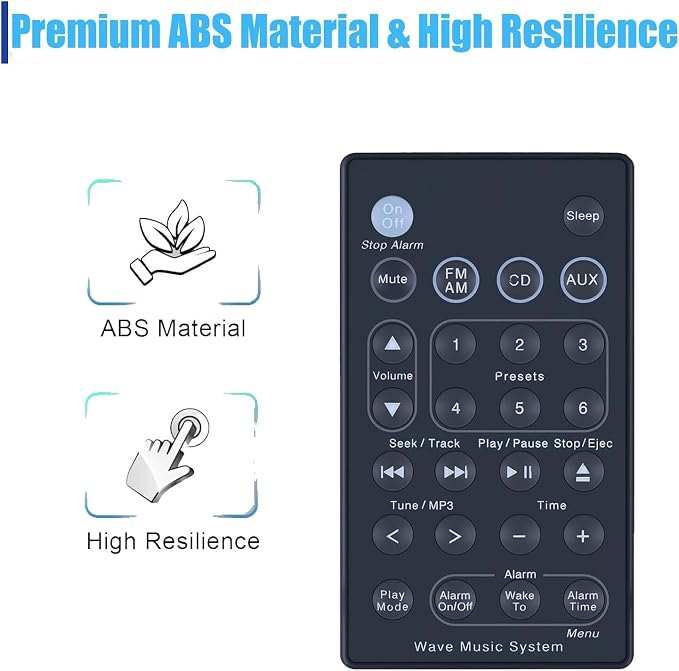 Replacement Remote Control for Bose Sound Touch Wave Music Radio - Image 4