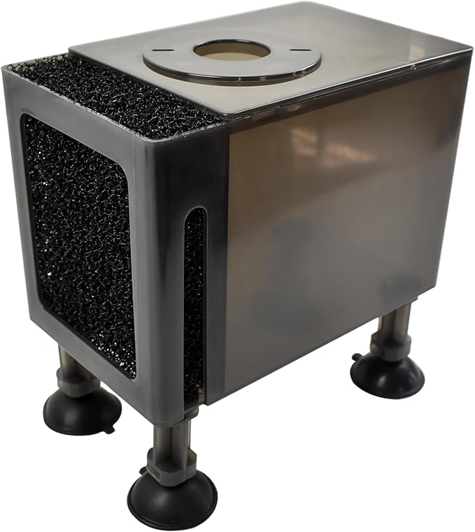 CONQUERALL Small Submersible Pump Filter Box 15×9×10, 5 cm Protective Case by CONQUERALL
