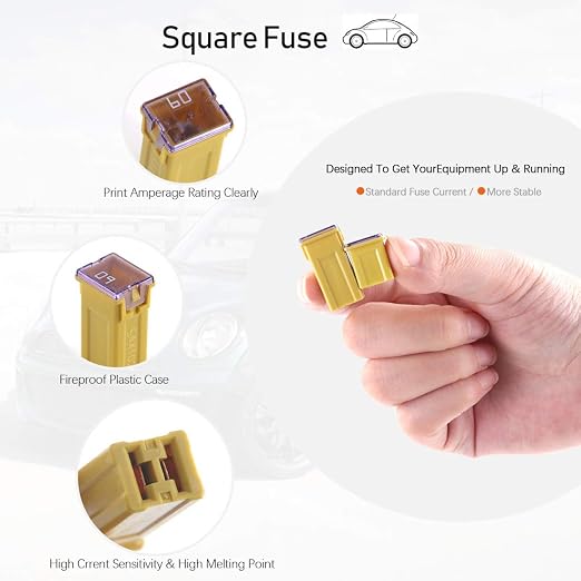 250pcs US Grade Automotive Fuses Assortment Kit Standard & Mini Car Blade Fuses - Image 4