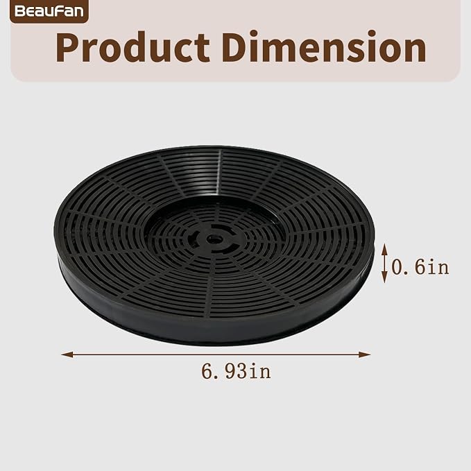 2 Pack CFK4 Carbon Filters Compatible - Image 2