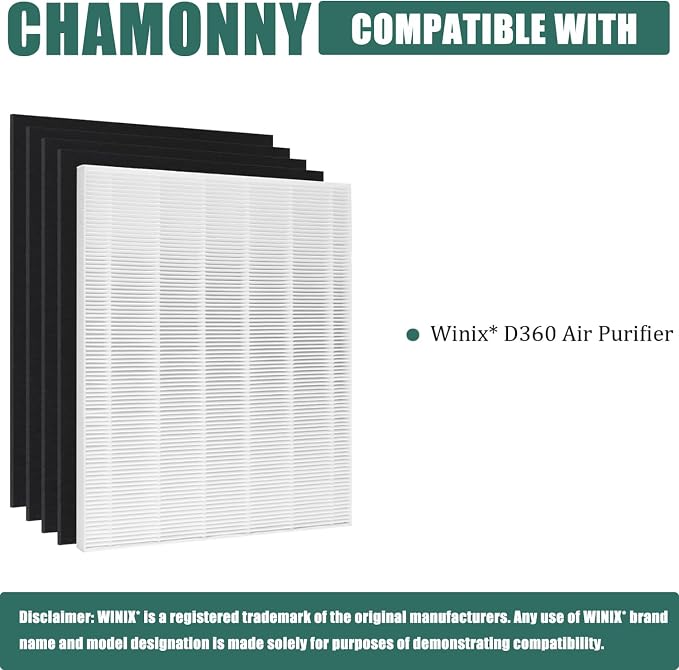 D360 True HEPA Replacement Filter D3, Compatible - Image 2