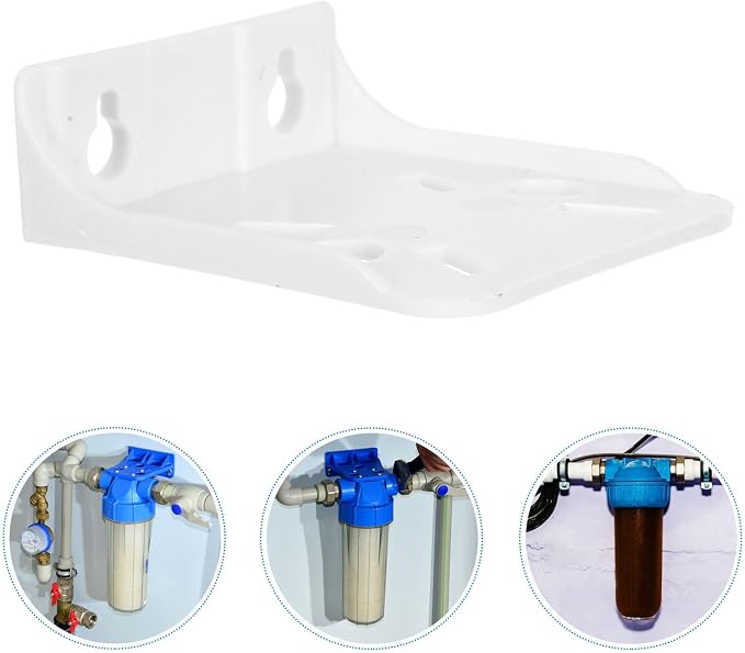 BESTYASH 10 Pcs Wall Mounting Water Filter Brackets Plastic Housing Rack - Image 8