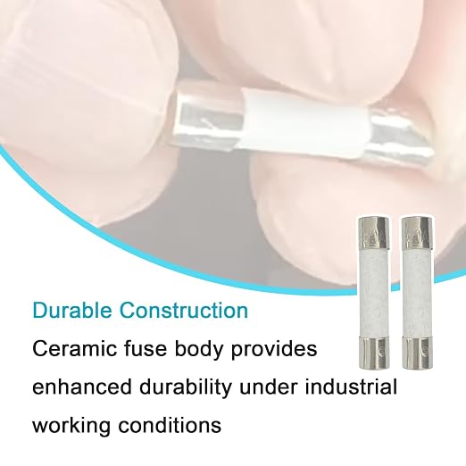 5-Pack 6×30mm 250V 30A Fast-Blow Ceramic Fuse, Quick Acting Cartridge Fuse - Image 7