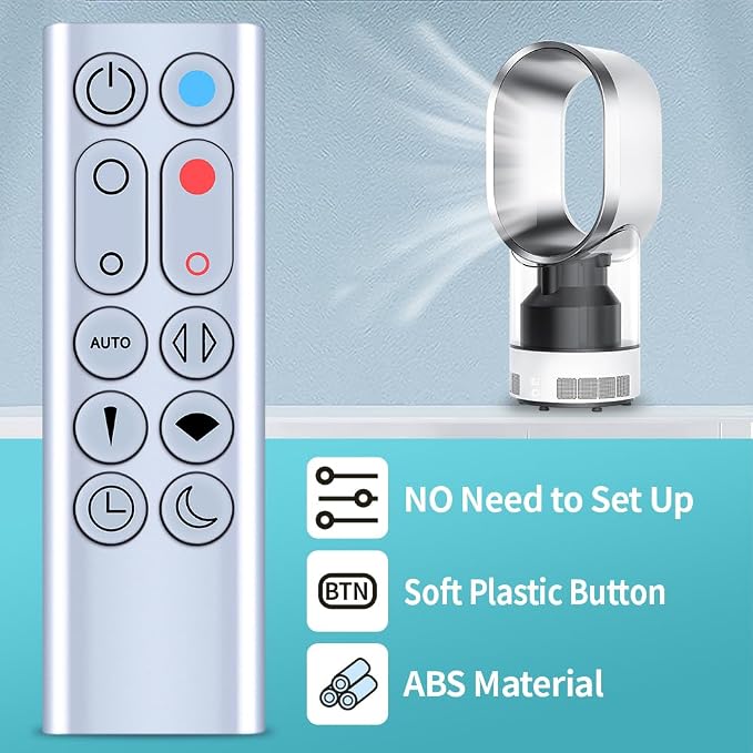 Replacement Remote Control for Dyson HP02 HP03 Hot + Cool Pure Air Purifier - Image 5