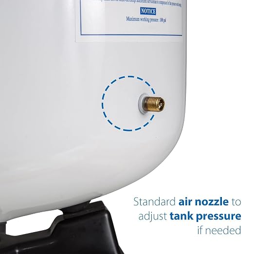 iSpring T55M 5.5 Gallon Residential Pre-Pressurized Water Storage Tank - Image 2