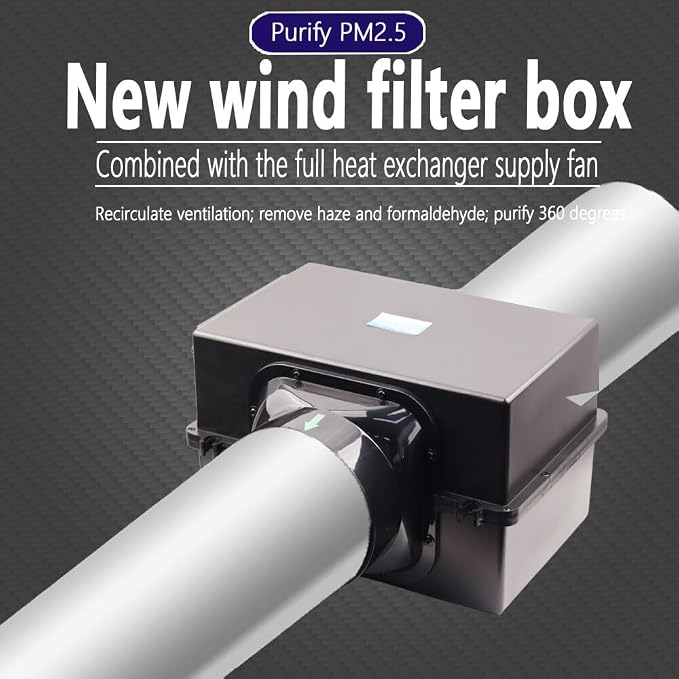 Air Purification Box Filter, HEPA Activated Carbon Filter, HVAC System Heating - Image 4