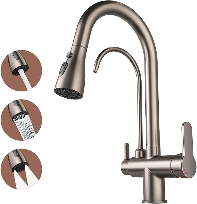 Kitchen Sink Faucet with Pull by Unknown