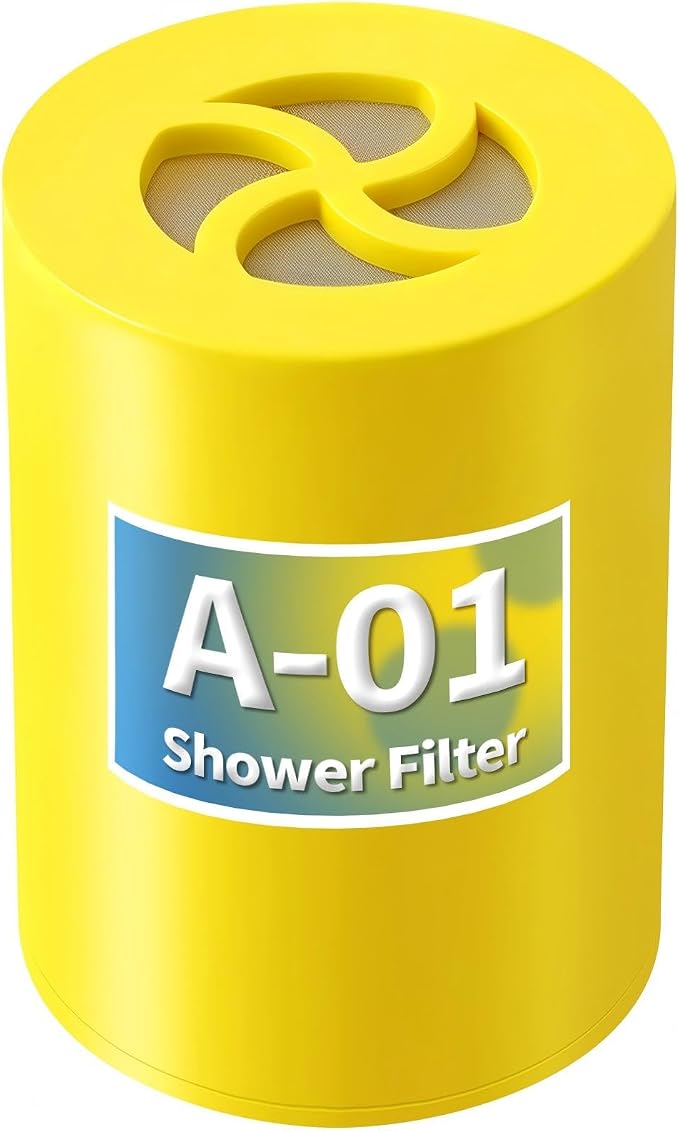 DerBlue 1PCS A-01 Multi-Stage shower head filter replacement Compatible by HOME