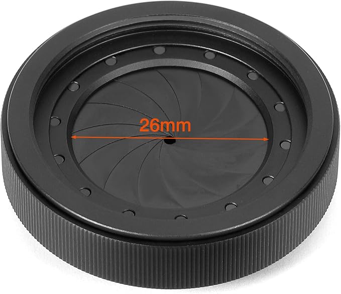 Adjustable Iris Aperture Diaphragm M30 to M37 Iris Aperture Diaphragm Adapter - Image 5