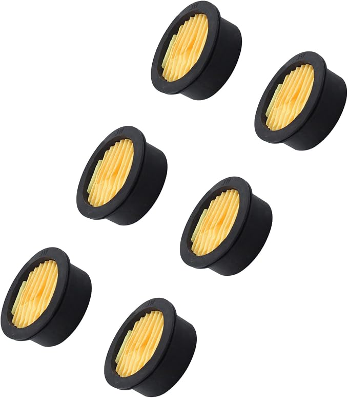 6PCS Air Compressor Intake Paper Filter Sound Muffler Accessories, Air by Unknown
