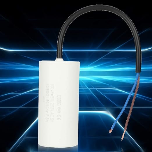 CBB60 Run Capacitor with Wire Lead 250V AC 100uF 50/60Hz Run Round Capacitors - Image 7