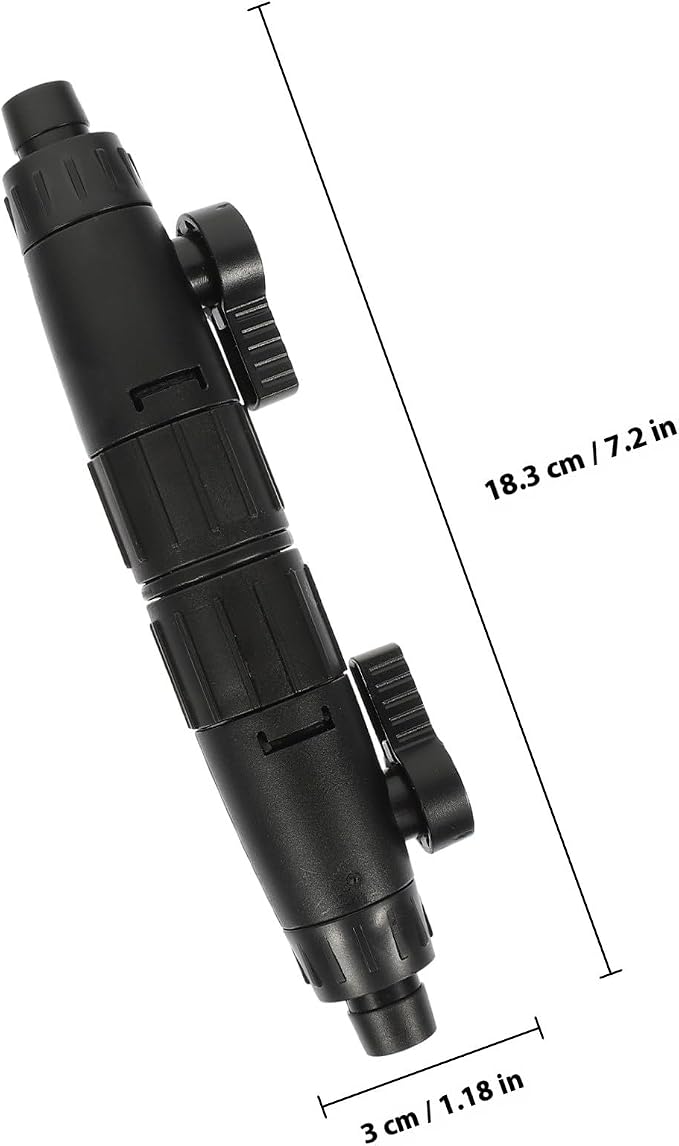 Hemoton Fish Tank Filter Water Flow Regulating Valves Plastic Hose Adapter - Image 2