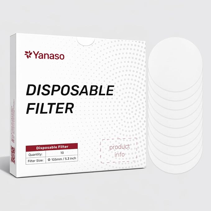 Replacement Carbon Filters Set for Portable Range Hoods by Breathethebreeze