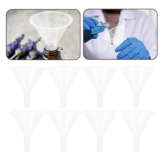 Veemoon 20pcs Short Stem Lab Funnels 60mm - Image 7