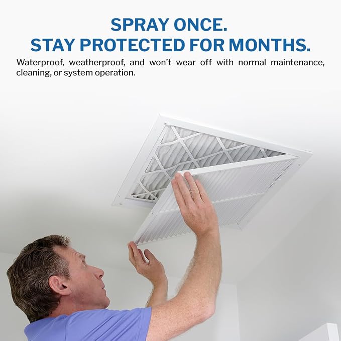 PermaSafe HVAC Solutions, Antimicrobial Air Filter Treatment, Odor Inhibitor - Image 9