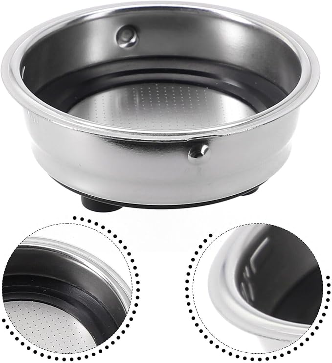 2-Pack Pressurized Coffee Filter Basket 51mm Portafilter Basket - Image 8