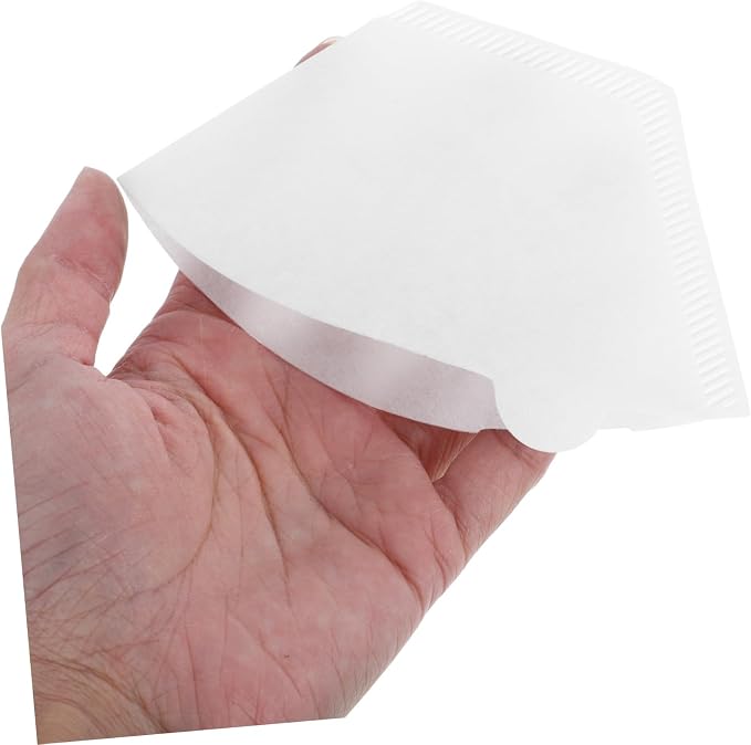 Paper Coffee Filter Cones 100pcs Espresso Filters Unbleached - Image 3