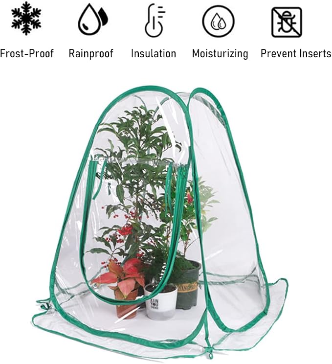 Pop Up Greenhouse Mini Plant Cover - Image 2