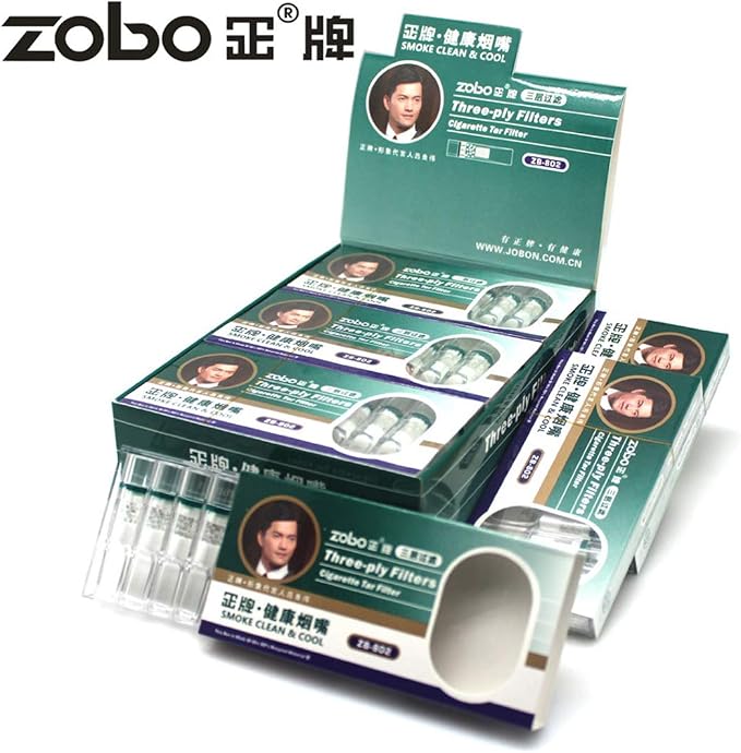 ZOBO Disposable Cigarette Filters Three-Layer Microporous Multi-Filtering to - Image 4