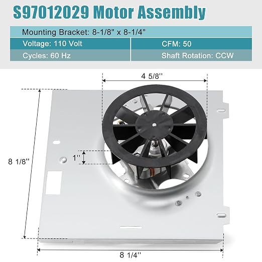 【Upgrade】S97012029 Fan, 663 688 Motor Assembly - Image 2