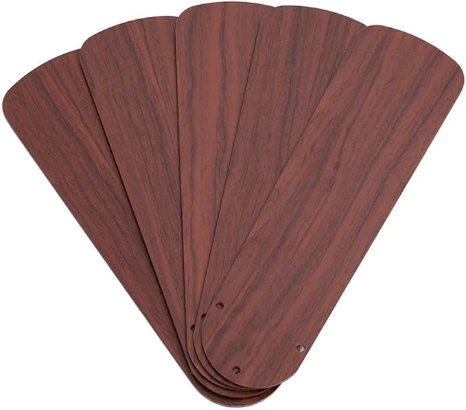 Tough Grade 42" Ceiling Fan Blade Replacement | 5-Pack Reversible Blades by ToughGrade
