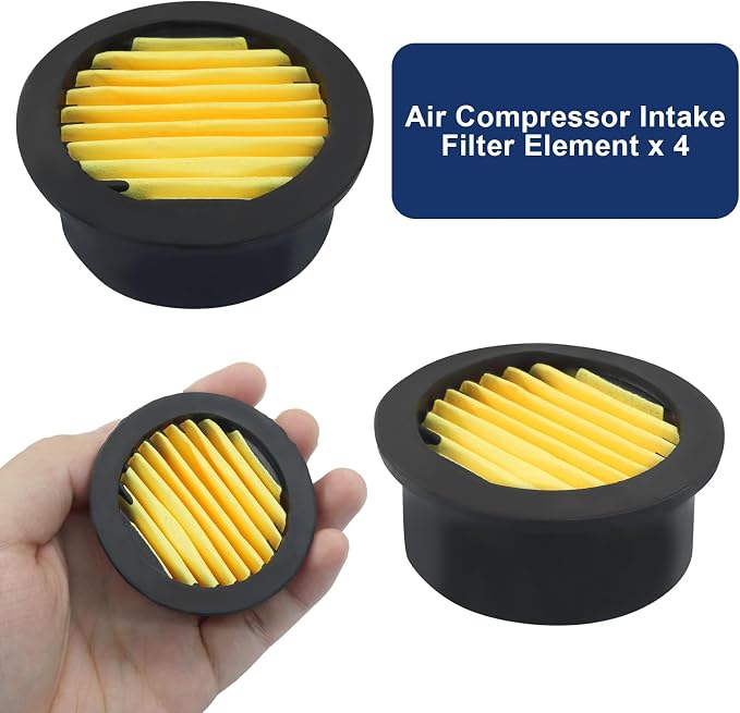 2 Pcs Air Compressor Silencer, 1/2 Inch Thread Intake Filter Muffler, 20 mm Air - Image 5