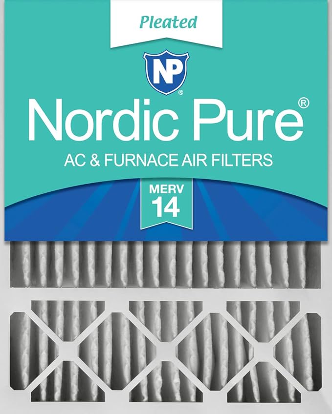 Nordic Pure 20x25x5 Lennox X6673 X6675 Replacement MERV 14 Air Filter 1 Pack by NordicPure